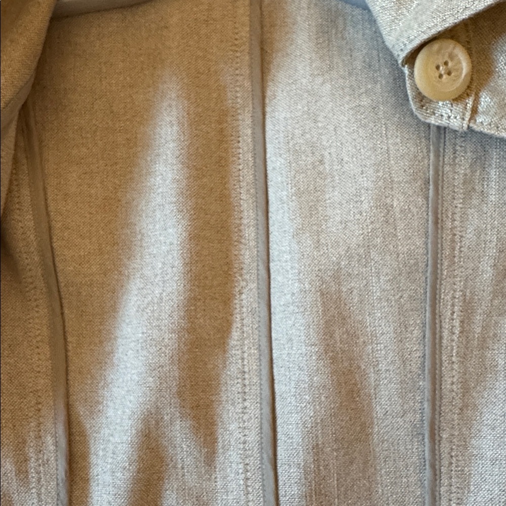 Black Label Ralph Lauren Beige Utility Jacket with Belt - Picture 12 of 12